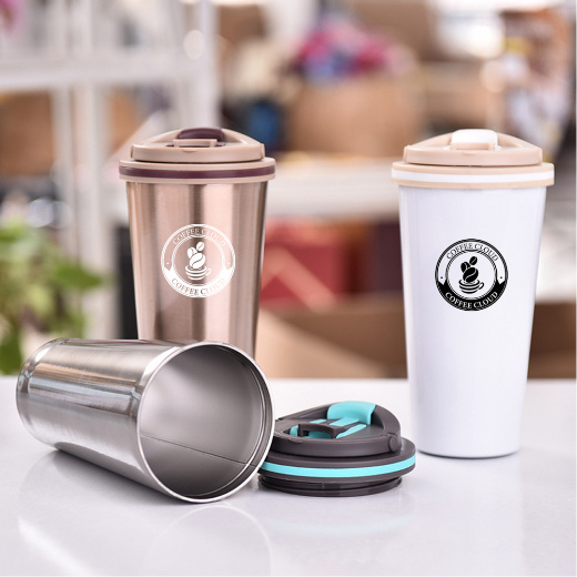 Promotional Custom Reusable Stainless Steel Travel Coffee Mug