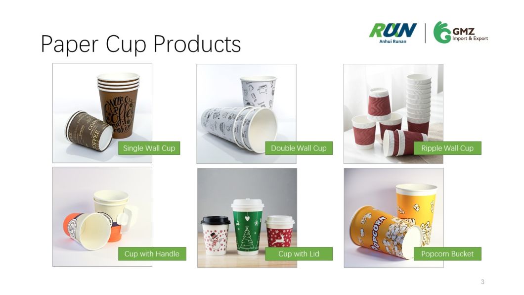 Factory Hot Sale Paper with Printing Double Wall coffee Cup Cups 12oz