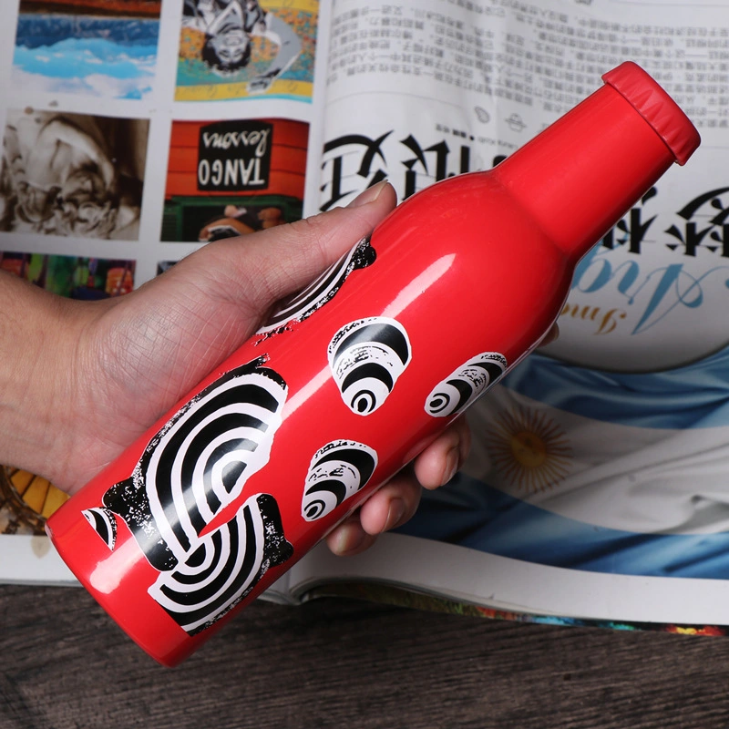 10 years factory free sample customized coca cola vacuum cup stainless steel water bottle