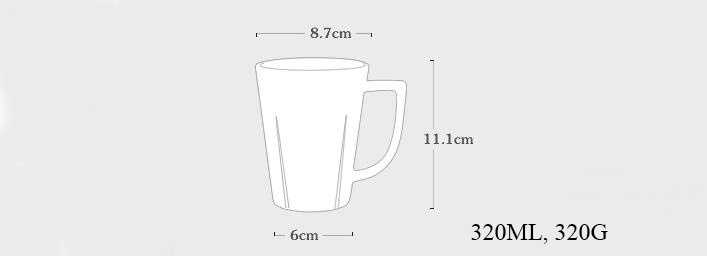 Creative Ceramic Gift Mug Porcelain Tea Cup Ceramic Coffee Mug Promotional Gift Mug