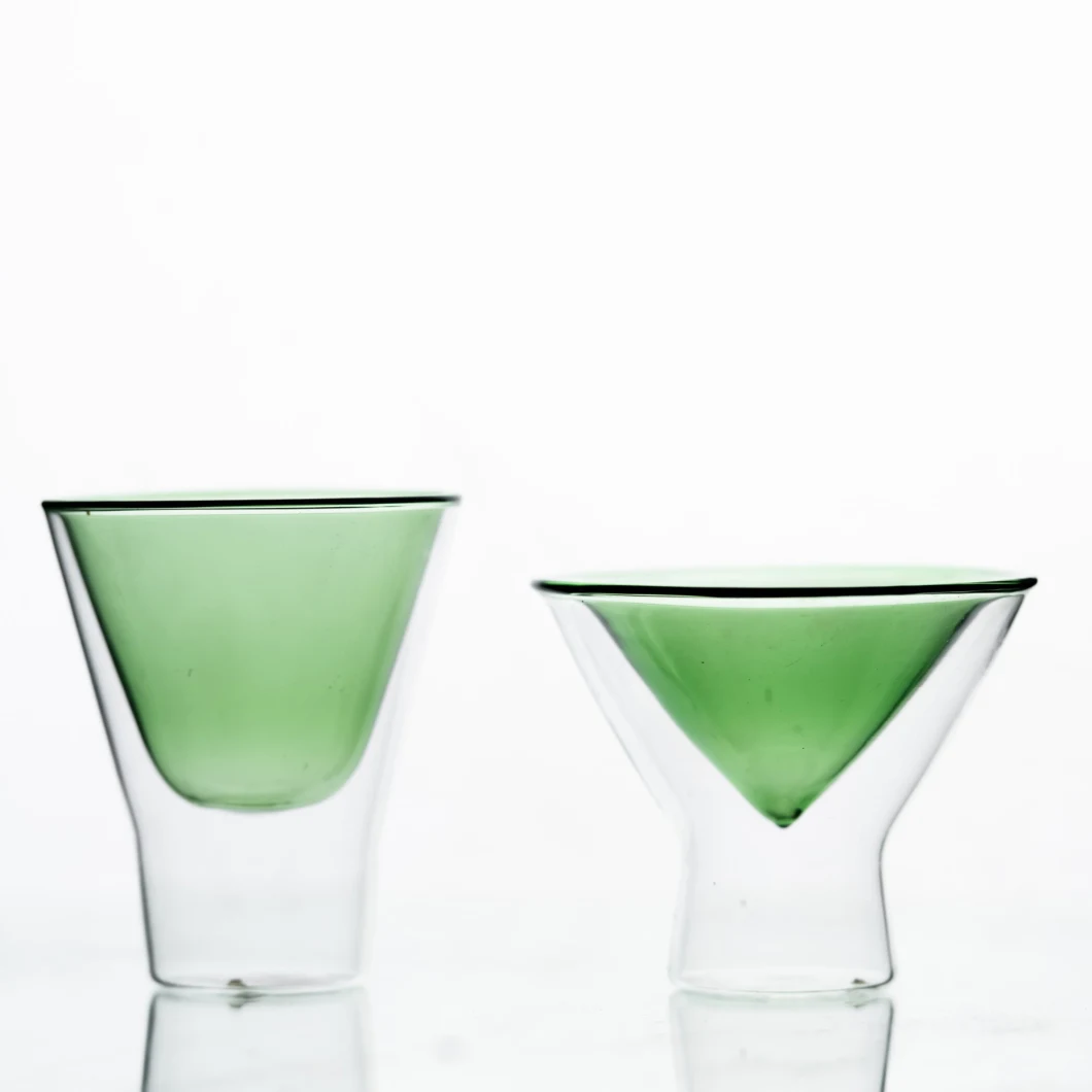 High Borosilicate Glass Juice Coffee Cup Double Wall Glass Cup Tea Cup