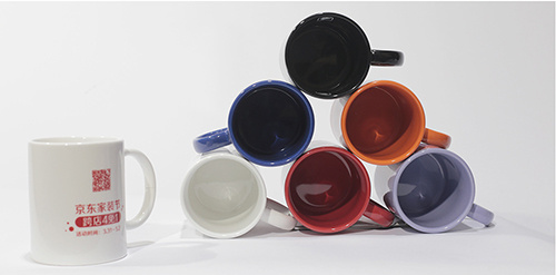 C-Handle Ceramic Mug, Coffee Mug, Ceramic Tea Mug, Promotion Ceramic Mug