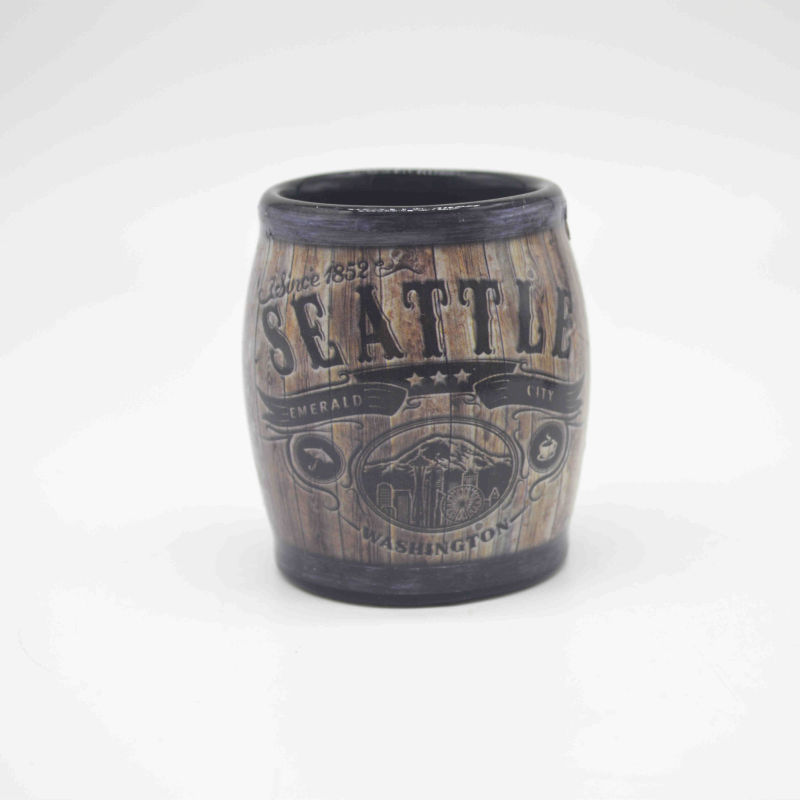 60ml Creative Ceramic Beer Souvenir Mug with Halloween Design