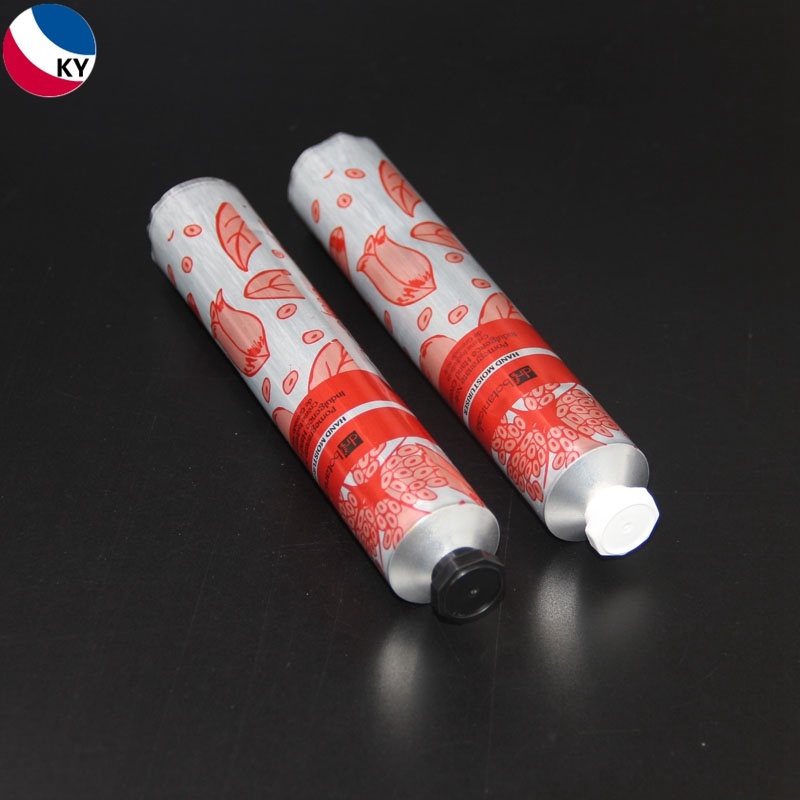 Hand Cream Aluminum Metal Tube with Screw Top Packaging