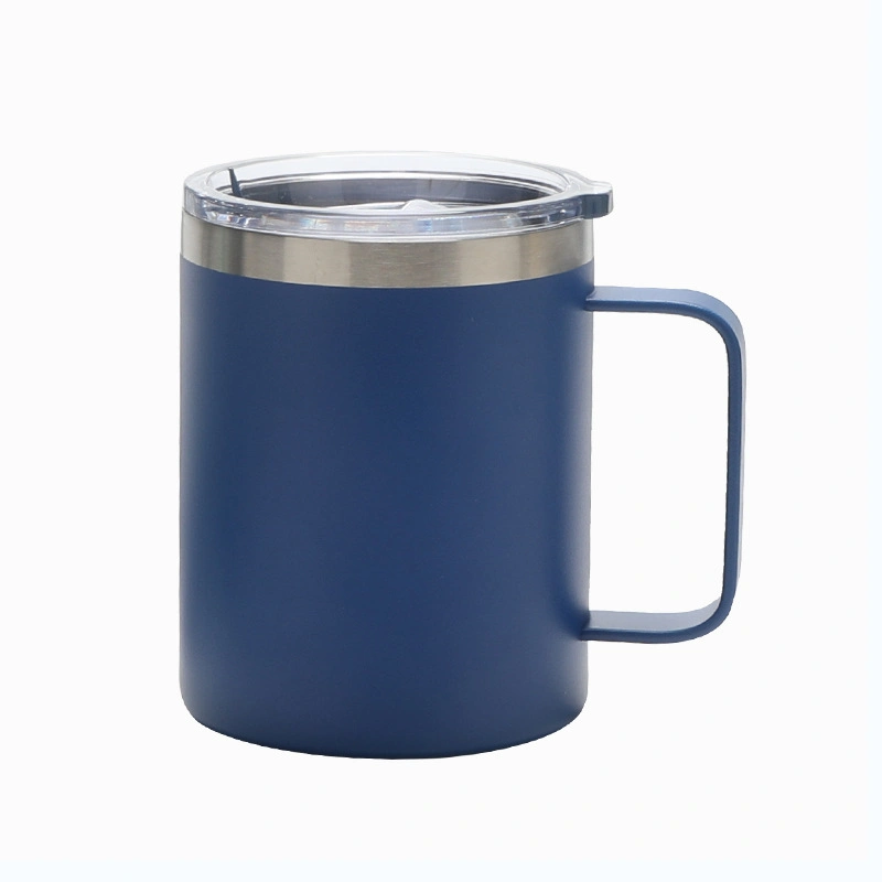 Stainless Steel Hot Coffee Mugs with Handle Insulated Tumblers Cups