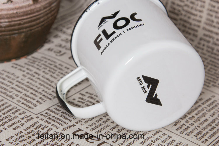 Popular Gift Enamel Mug, Camping Mug, Coffee Cup, Enamelware