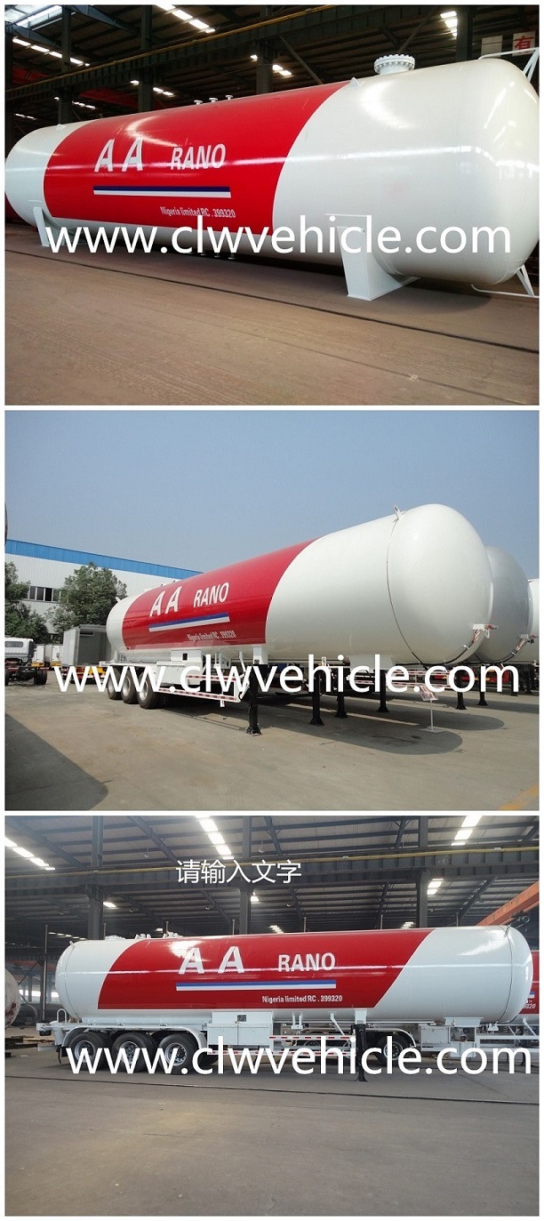 Asme 50m3 LPG Storage Tank 80m3 LPG Gas Storage Tank for Nigeria