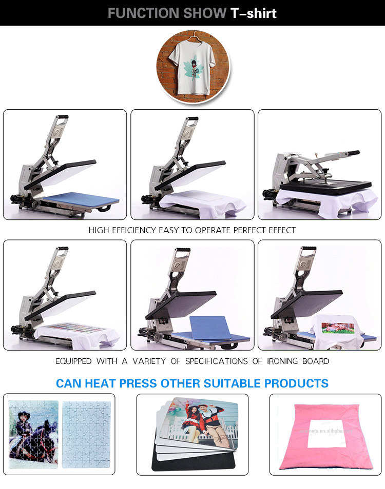 T Shirt Sublimation Printer, St-420 3D Sublimation Vacuum Machine
