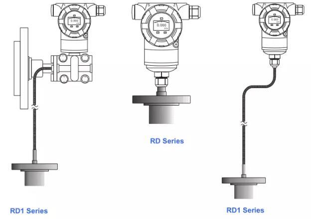 Sanitary Differential Vacuum Pressure Level Transmitter