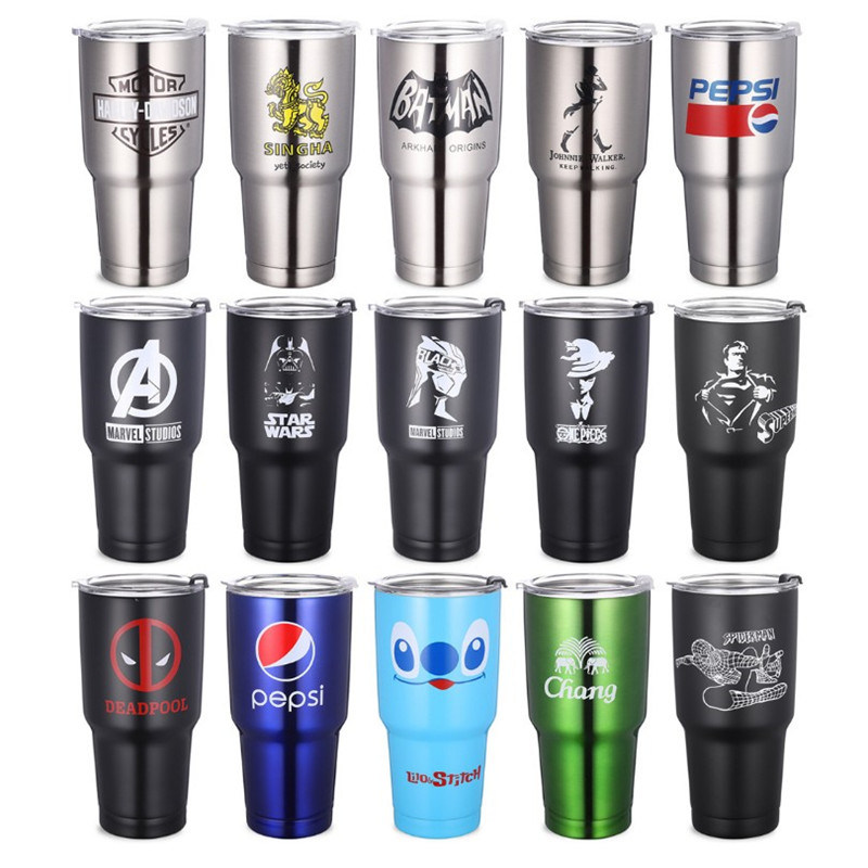 Fashion Double Wall 18/8stainless Steel Thermal Coffee Travel Mug