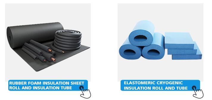 Rubber Foam Plastic Thermal Heat Insulation Pipe
