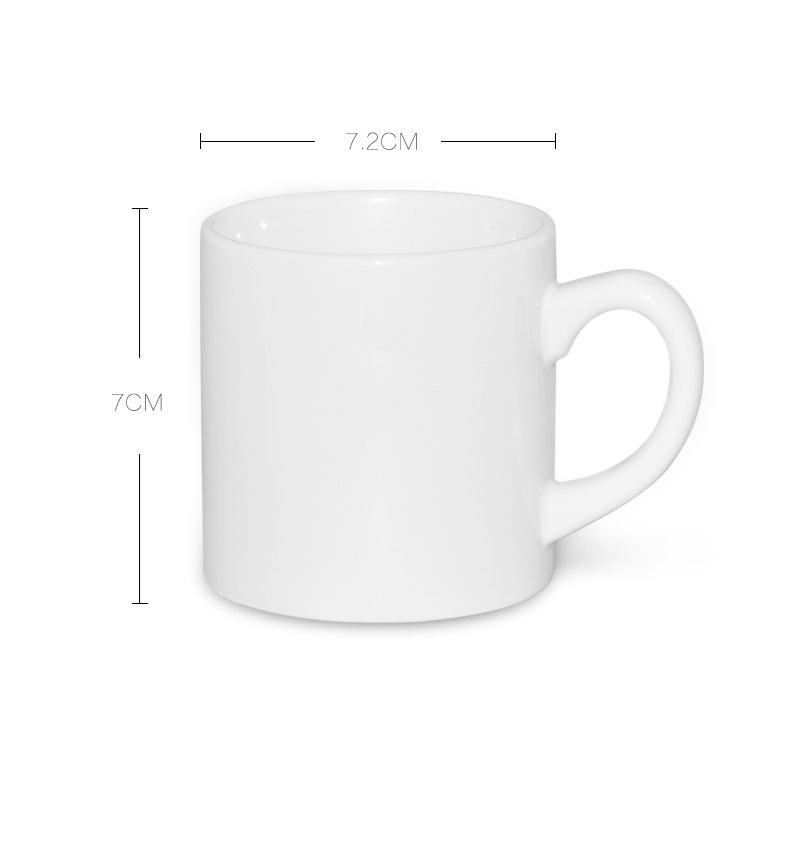 Freesub 6oz Sublimation Ceramic Coffee Mug Cup (SKB33)