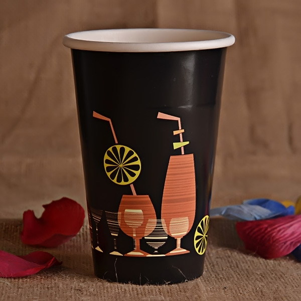 16oz Hot Coffee Paper Cup with Lids