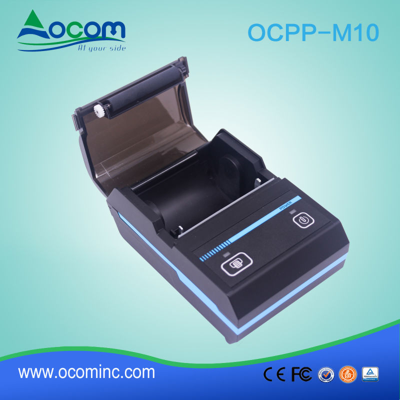 (OCPP-M10) 58mm Mini Wireless Portable Bluetooth Thermal Printer