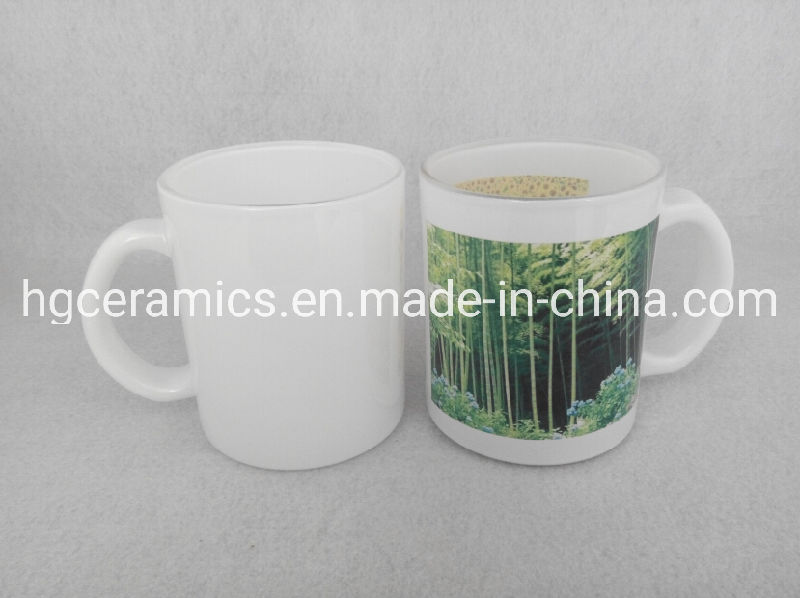 Sublimation Glass Mug, Sublimation White Glass Mug