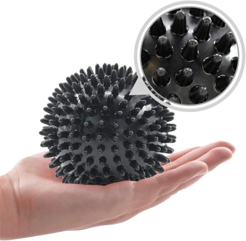 PVC Fitness Spiky Massage Lacrosse Ball for Foot Massage