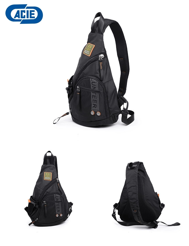 Waterproof Nylon Factory Trend Fashion Light Multi-Fuction Women Men Backpack Shoulder Bag