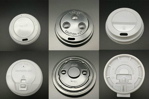 Plastic Coffee Cup Lid, Disposable 70/80/90mm Lids