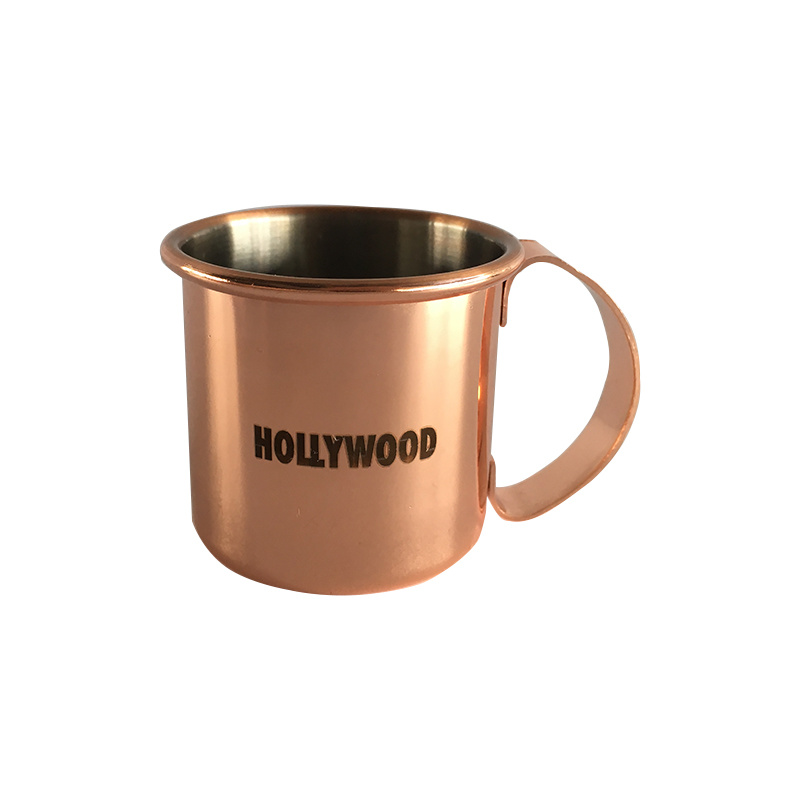 Moscow Mule Copper Mug Copper Plated Stainless Steel Mug Beer Drinking Mug