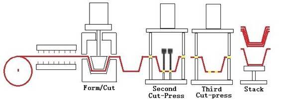 Cup Thermo Forming Machine