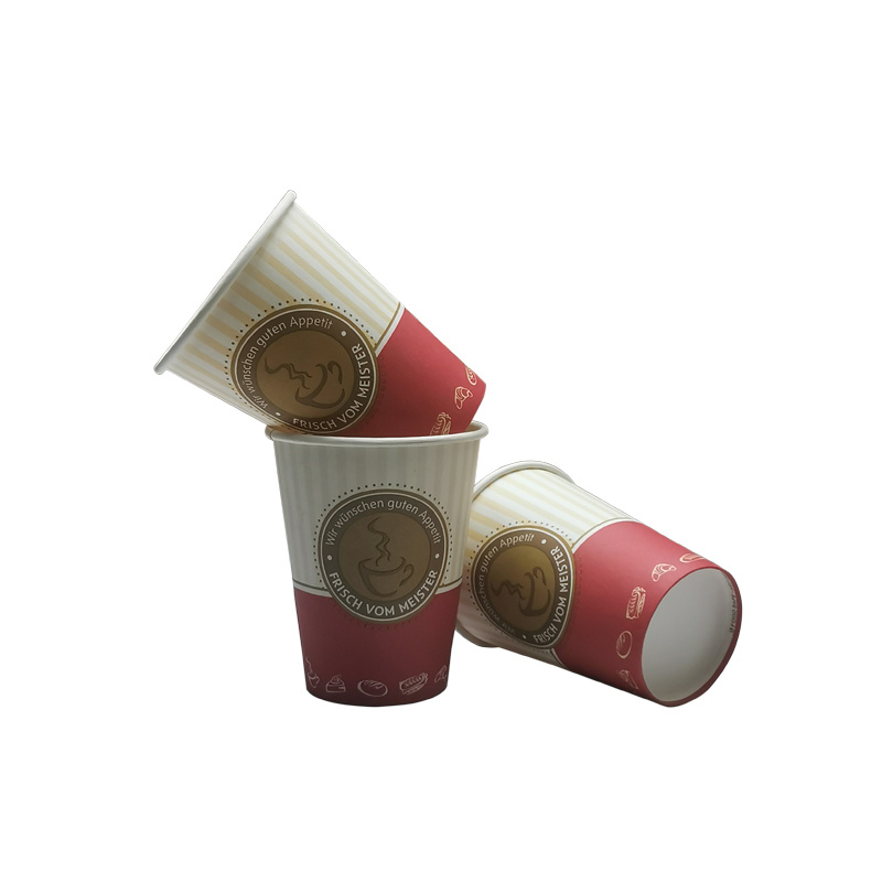 Food Grade Paper Cup Eco-Friendly 12oz Single Wall Cup