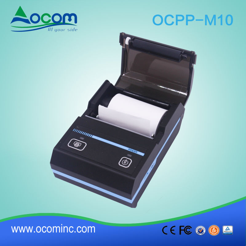 (OCPP-M10) 58mm Mini Wireless Portable Bluetooth Thermal Printer