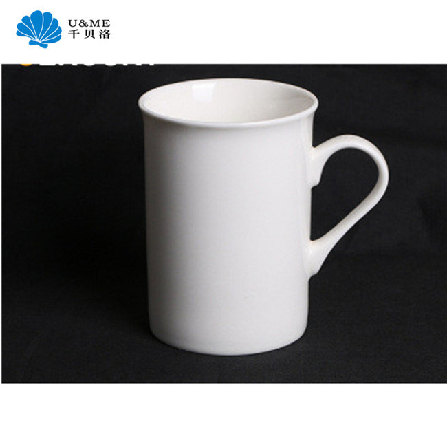 10oz Wate Ceramic Coffee Mug with Heart Handle