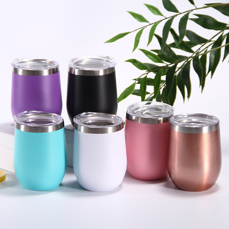 9oz Double Wall Stainless Steel Vacuum Insulated Copper Travel Mug