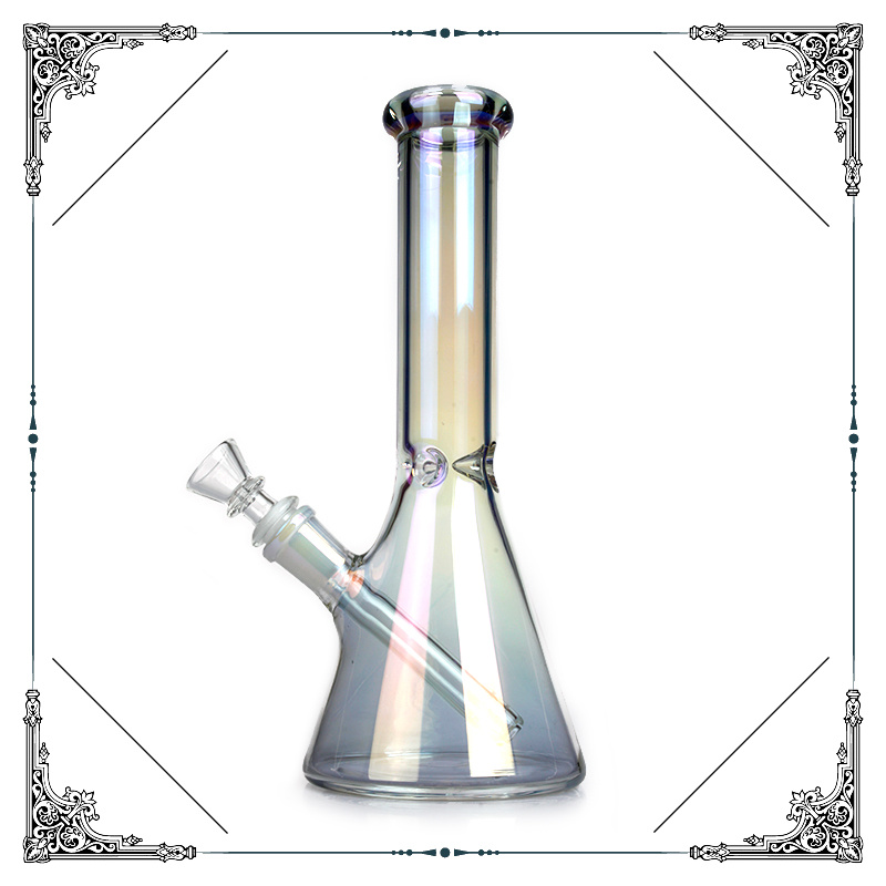 10 Inches Beaker Gradient Glass 5mm Weed Smoking Water Pipe
