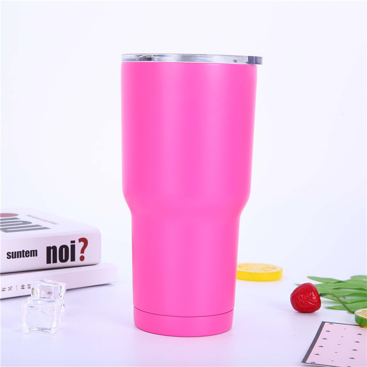 Vacuum Insulated Mug Coffee Cup 30 Oz Stainless Steel Tumbler Travel Mug