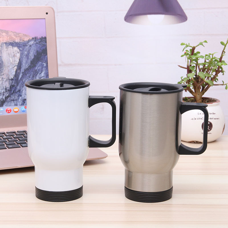Double Layers Stainless Steel Travel Mug Insulated Travel Mug Sublimation Mug