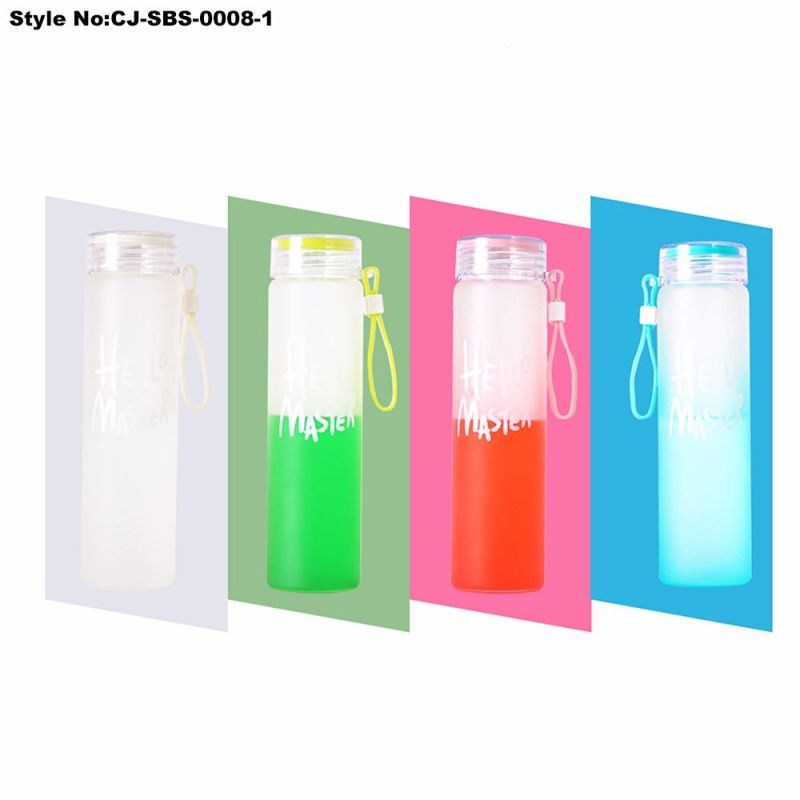 Fashion Eco-Friendly Travel Glass Cup for Outdoor Activity