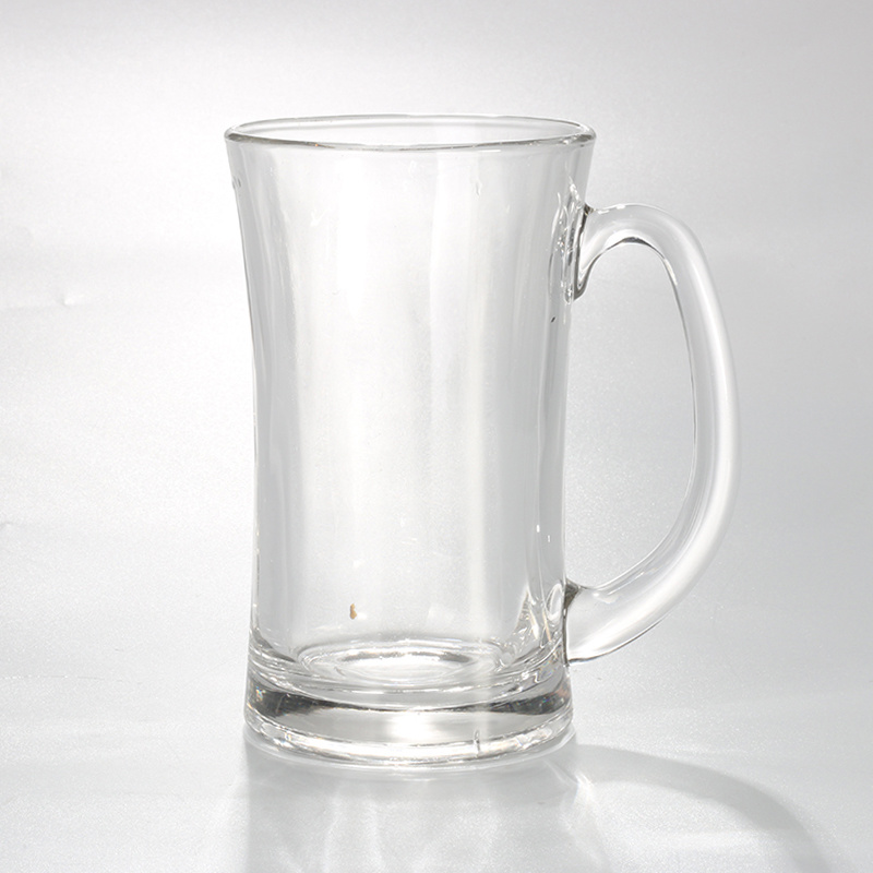 Single Layer Glass Cup Glitter Cherry Coffee Mug