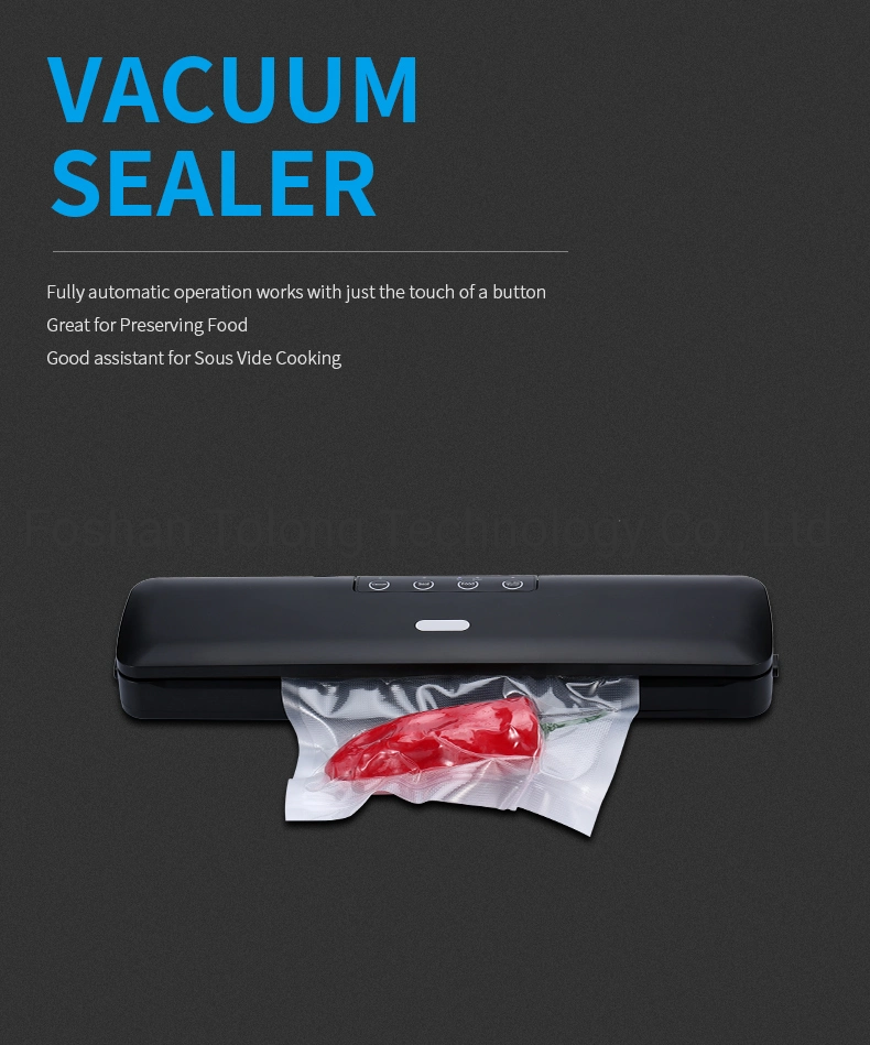 High Efficiency Machine Vacuum Sealer Mini Food Vacuum Sealer Bags