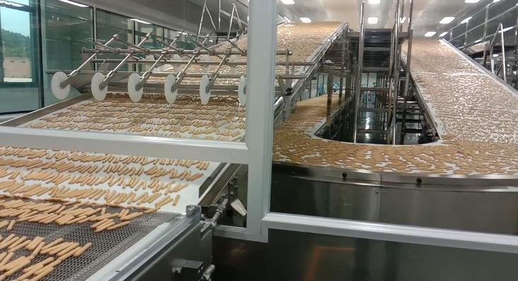 Biscuit Cooling Machine Cooling Conveyor for Biscuit Making