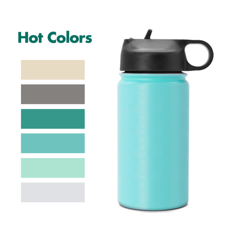 Vacuum Insulated Stainless Steel Double Walled Sports Water Bottle