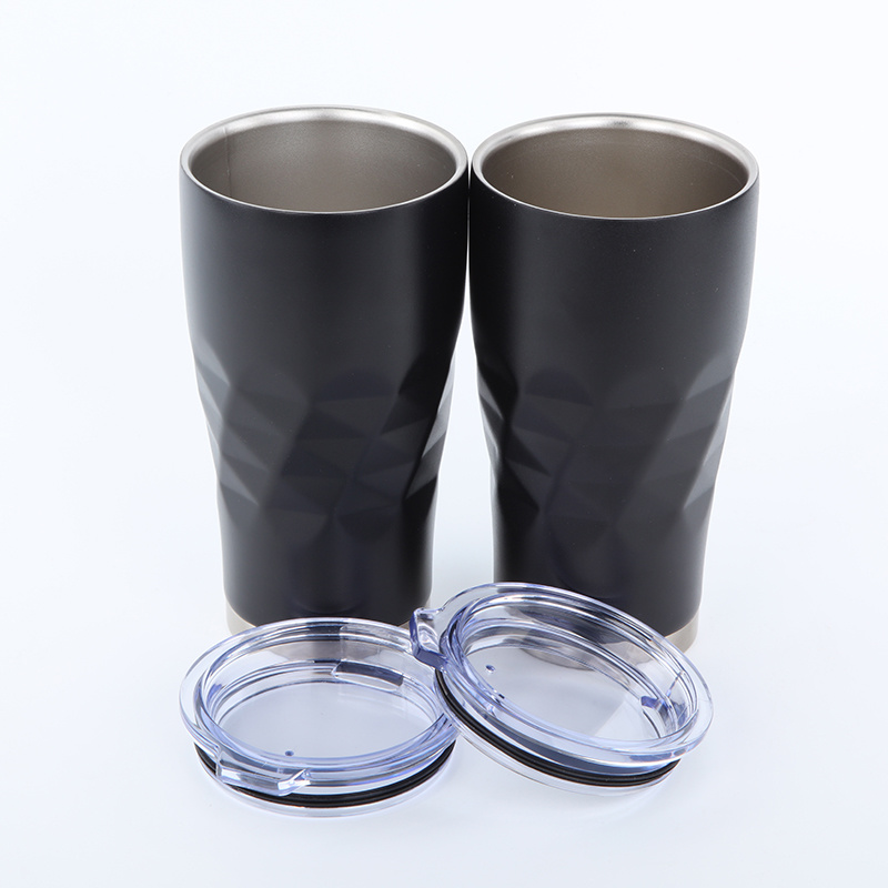 16oz Stainless Steel Double Wall Insulated Thermal Travel Mug Tumbler
