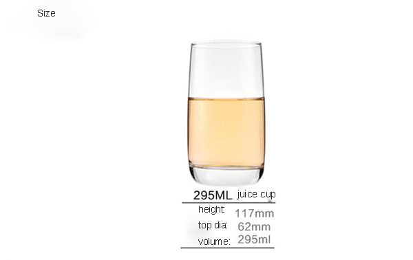 Drinking Mug Glass Jucie Cup with Low Price