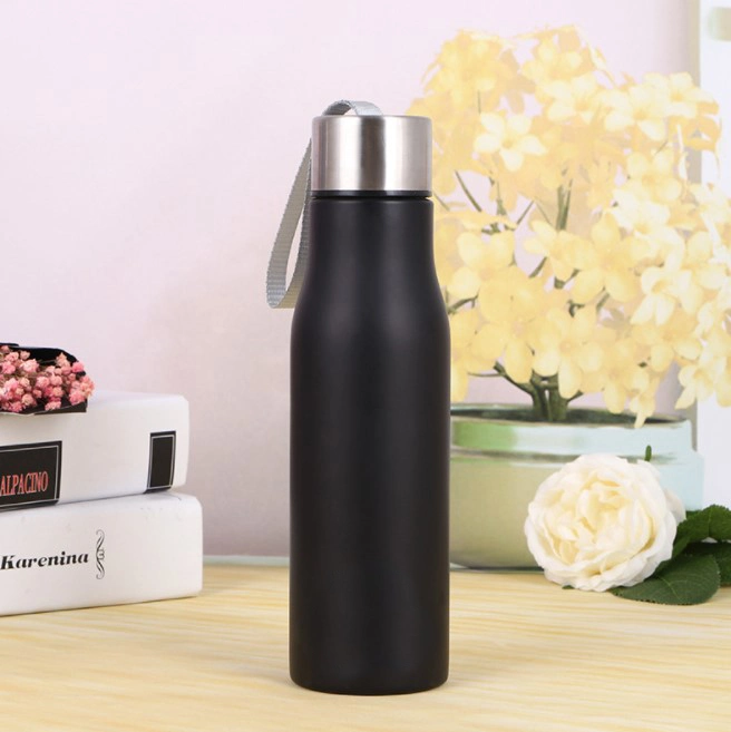 500ml String Sport BPA Free Coffee Stainless Steel Sports Drinking Single Wall Stainless Steel Water Bottle