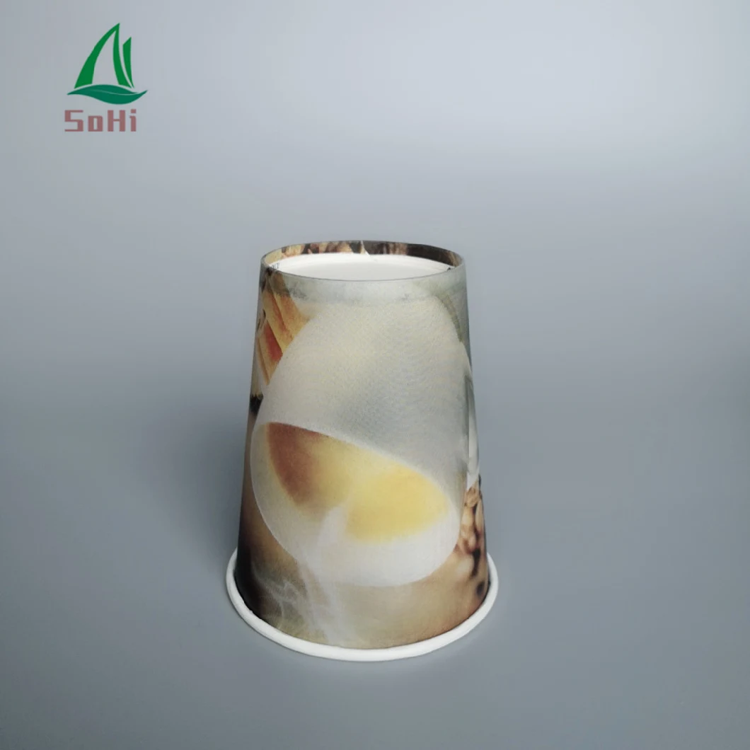 Disposable Paper Cups Ripple Wall Coffee Cups Custom Corrugated Cup Coffee Drink Cups