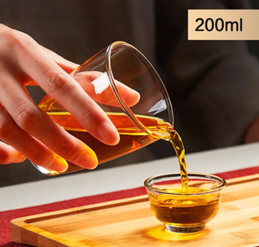 200ml 300ml Thickened Glass Cups/Heat Resistant for Tea Cups/Tea Cups/Water Glass/Wine Set/Glass Beverage Cup