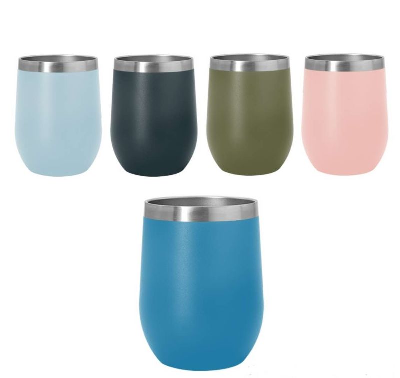 Hot Sale Fashionable 12oz Egg Shape Coffee Cup Thermos
