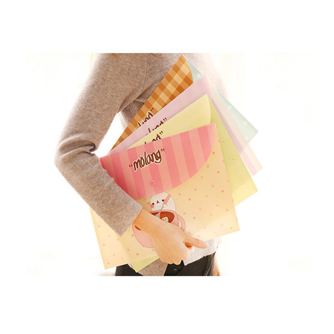 Cute Student Small Fresh Test Paper Bag Creative Office Storage Data Bag File Bag