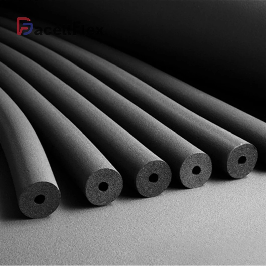 NBR Rubber Insulation Tubes HVAC Thermal Insulation