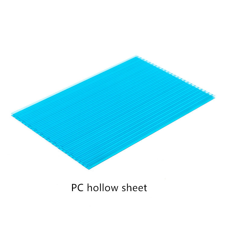 Polycarbonate Hollow Sheet PC Glittering Hollow Sheet