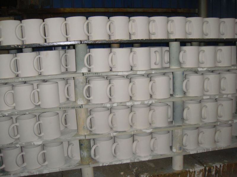 White Ceramic Mug, Ceramic Cup, Coffee Mug