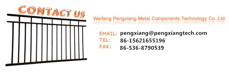 Powder Coated Steel Welded Outdoors Protective Fence