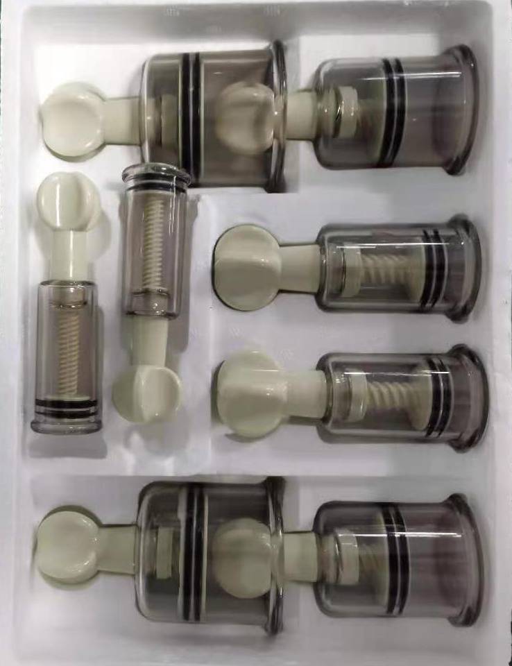 Chinese Medical Cupping Jar Single Plastic Cupping Cup Cupping Set