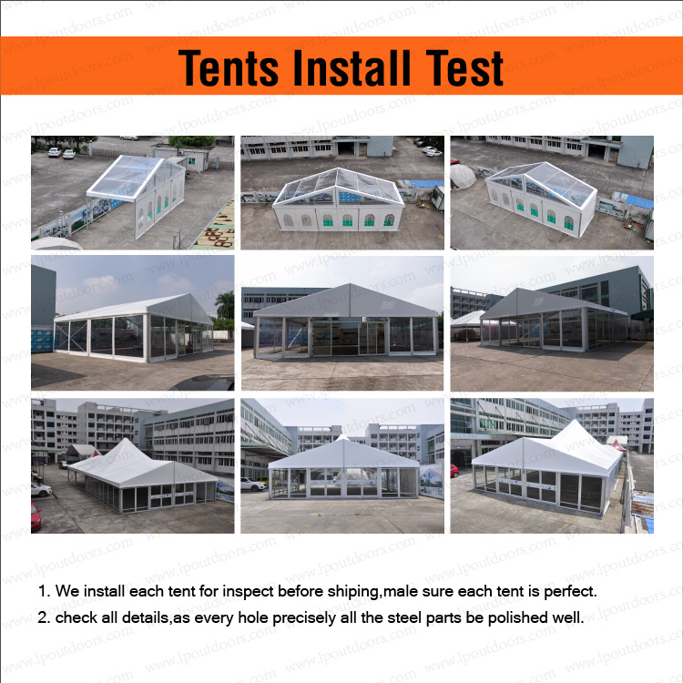 Outdoors PVC Aluminum Marquee Party Tent for Exhibition.