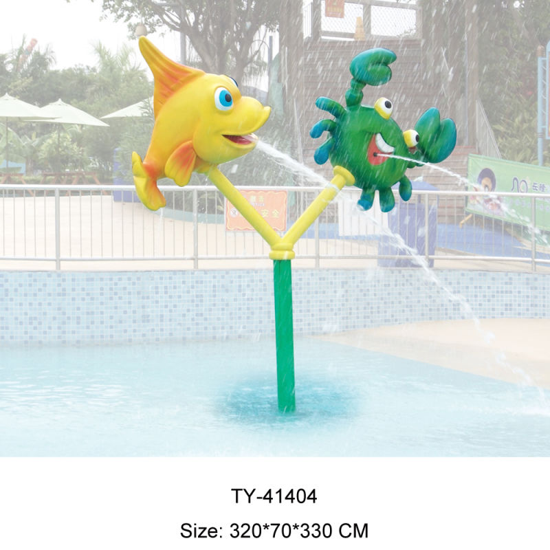 Small Cute Fiberglass Water Park (TY-41411)